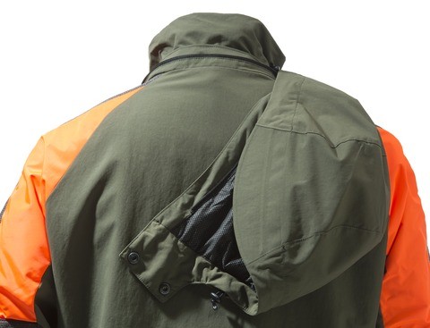 GU033T1429077W Beretta Thorn Resistant Jacket GTX Green And Orange Hood