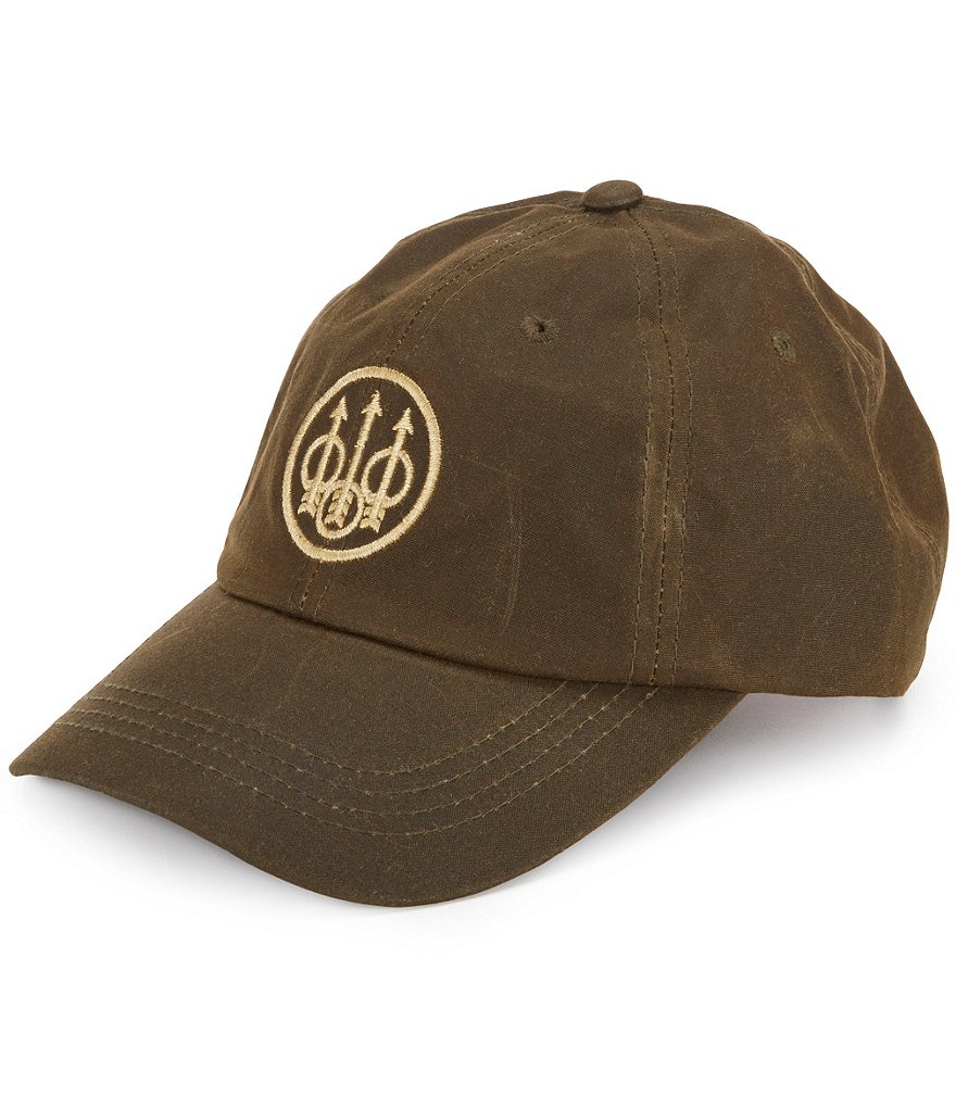 waxed cotton baseball cap