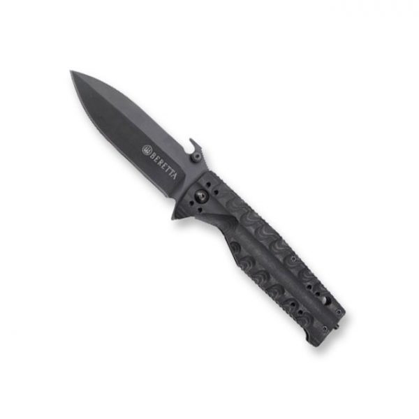 PB-C072 Beretta TKX Titanium Micarta Knife Open