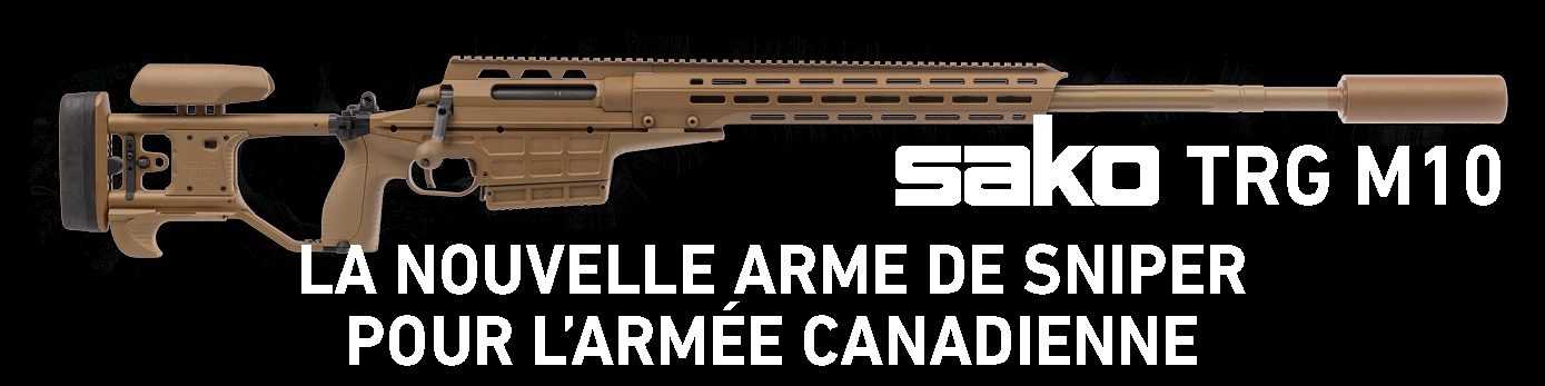 LA NOUVELLE ARME DE SNIPER CANADIENNE pour army canadienne