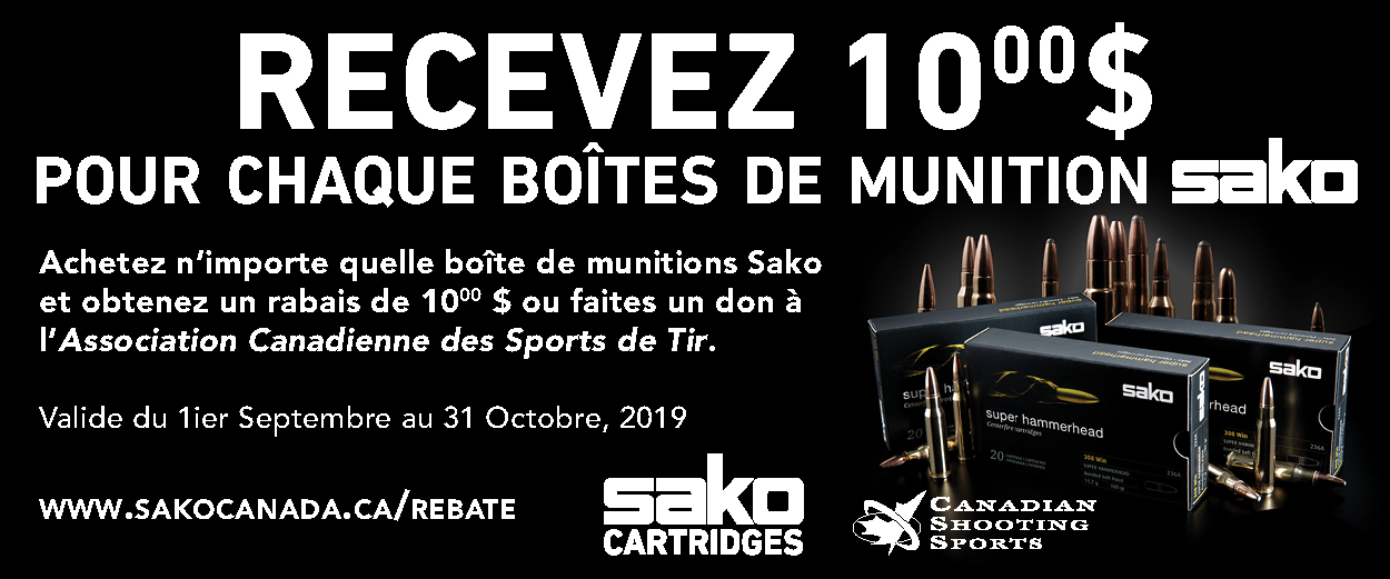 Sako Ammo Promotion Web Banner FR