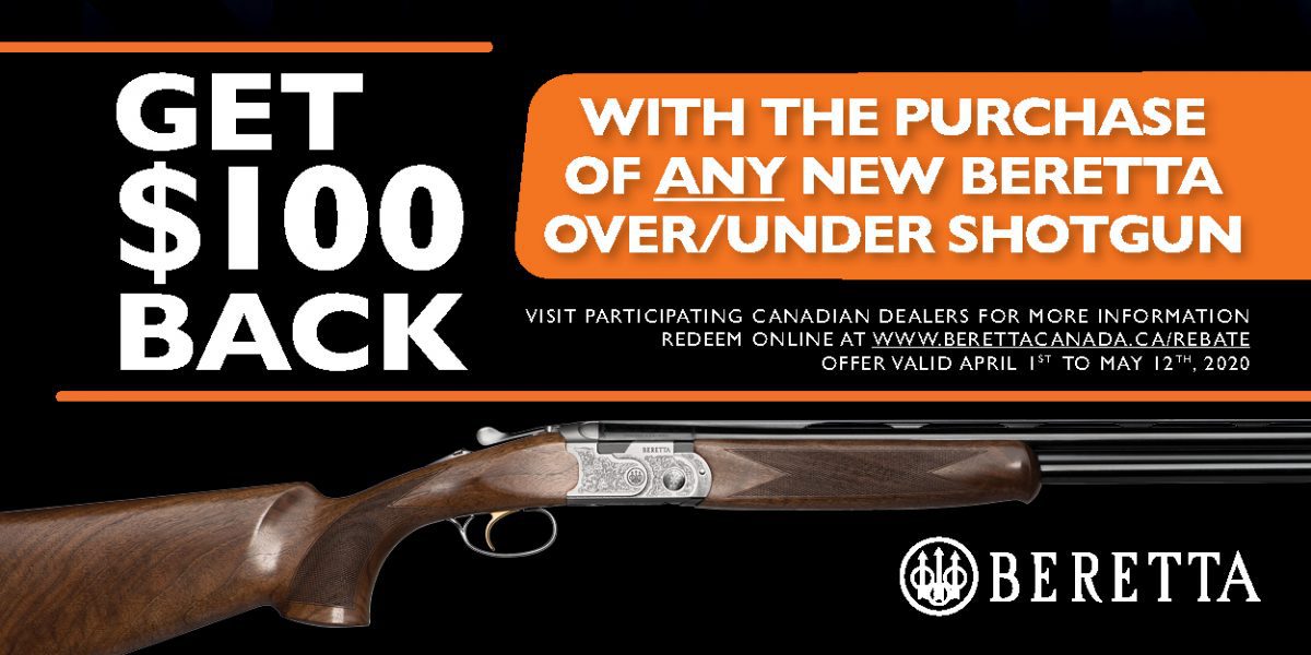 Beretta Online Rebate On Over Unders 