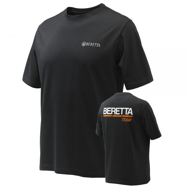 TS472T15570999 Beretta Team T Shirt Black