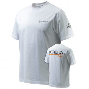 TS482T15570100L Beretta Team T Shirt White