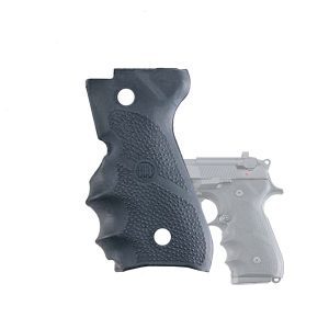 E00002 BERETTA 92 And 96 SERIES Rubber GRIPS On Handgun