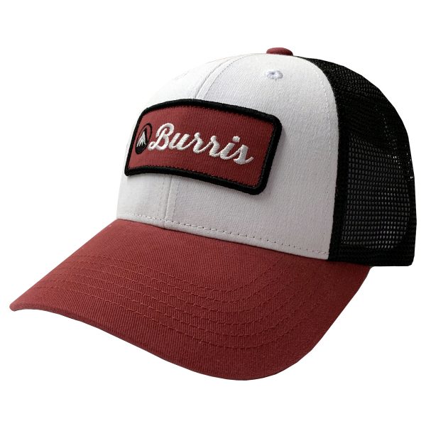 0855 004 Burris White And Black Hat