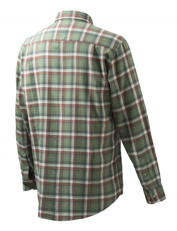 FLANNEL GREEN CHECK BACK