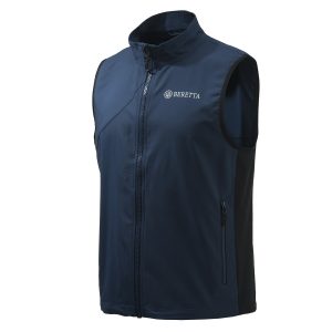 GT771T19350504 Beretta Windshell Shooting Vest Blue Front
