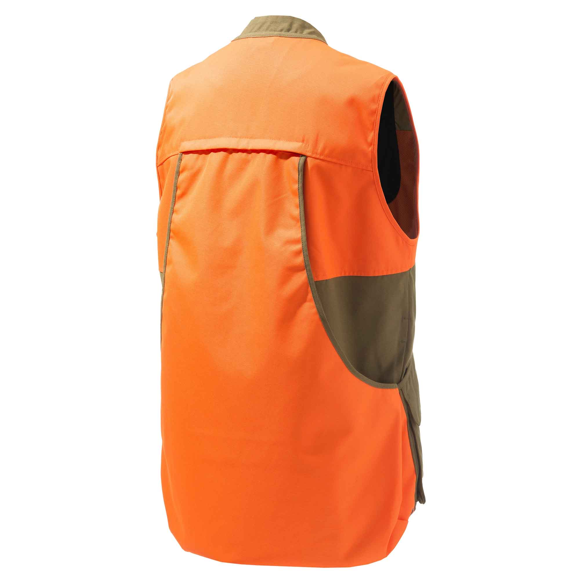 Beretta Retriever Field Vest – Tobacco & Blaze Orange – Stoeger Canada