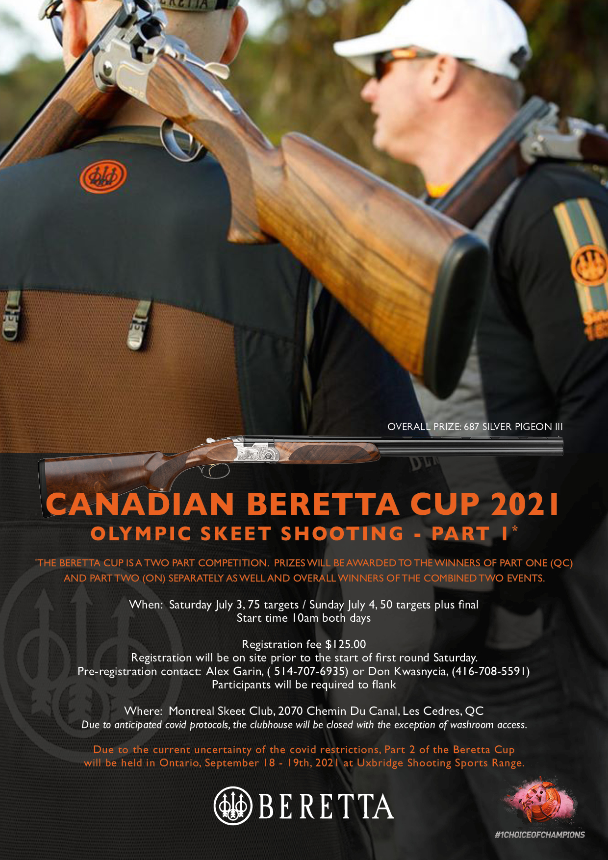 Beretta Canadian Olympic Skeet Cup 2021