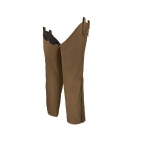 CU602T1651088L Covey Waxed Chaps Hunting Brown