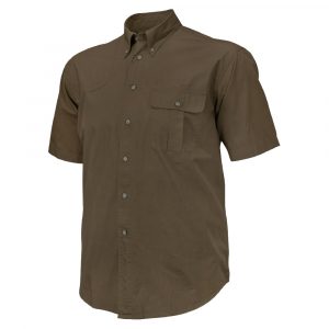 LU831T153408A5 TM Shooting Shirt SS Dark Earth