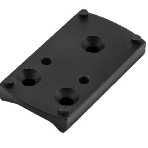 Novak Style 1911 Pistol Mount Plate For Burris Fastfire & ADE Red Dot – Black, Adjustable, Lightweight