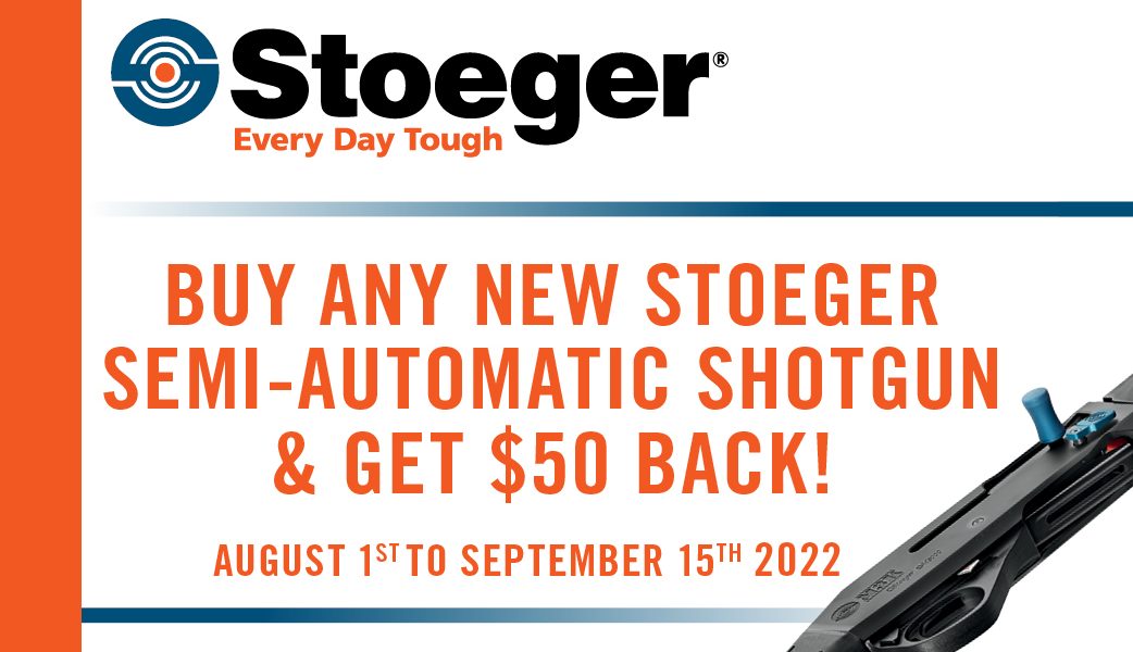 Stoeger 50off Rebate 2022 500x350