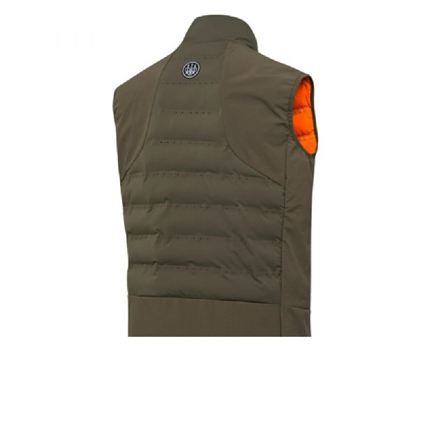 GU874T219607AA BEZOAR HYBRID VEST GREEN MOSS Back