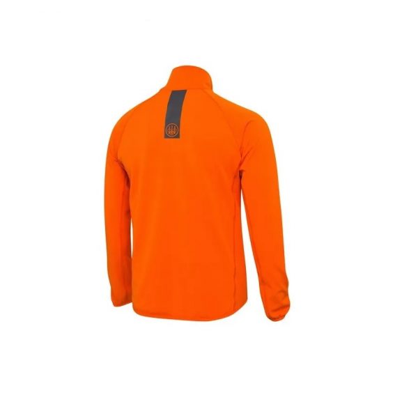 P3561T21990024 CERAMIC FACE FLEECE ORANGE Back