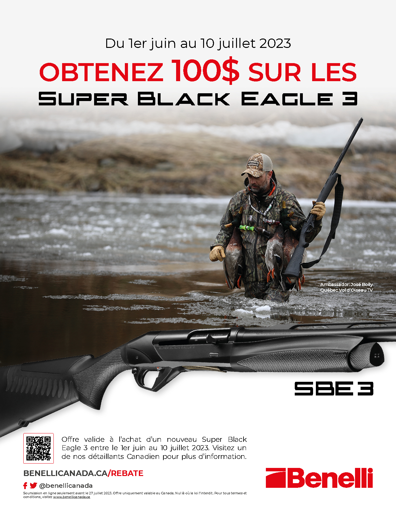 Benelli Obtenez Un Rabais De 100 Stoeger Canada