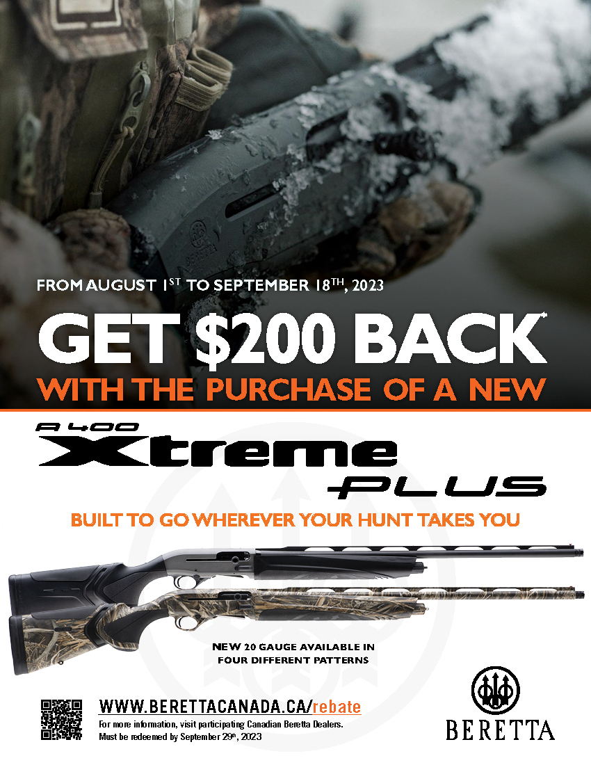 Canada Beretta 200 Off A400XP Promotion 2023 Poster