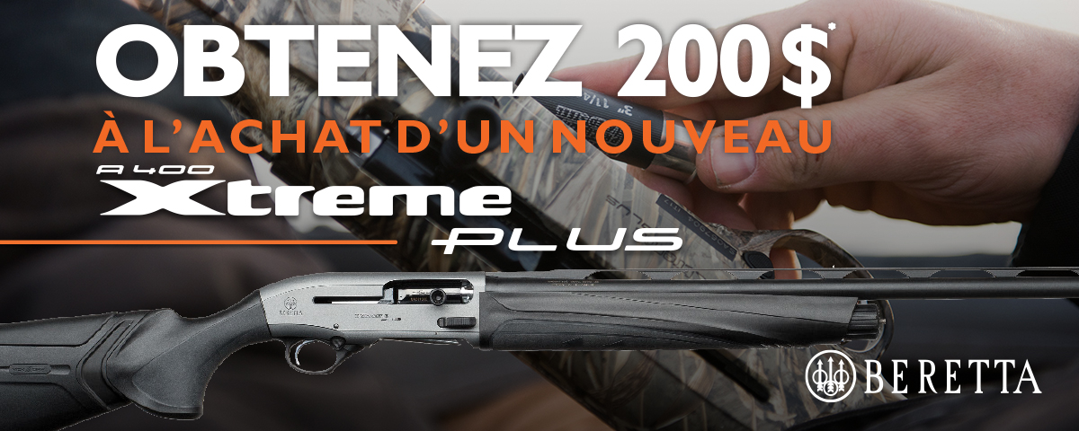 Canada Beretta 200 Off A400XP Promotion 2023 Banner French