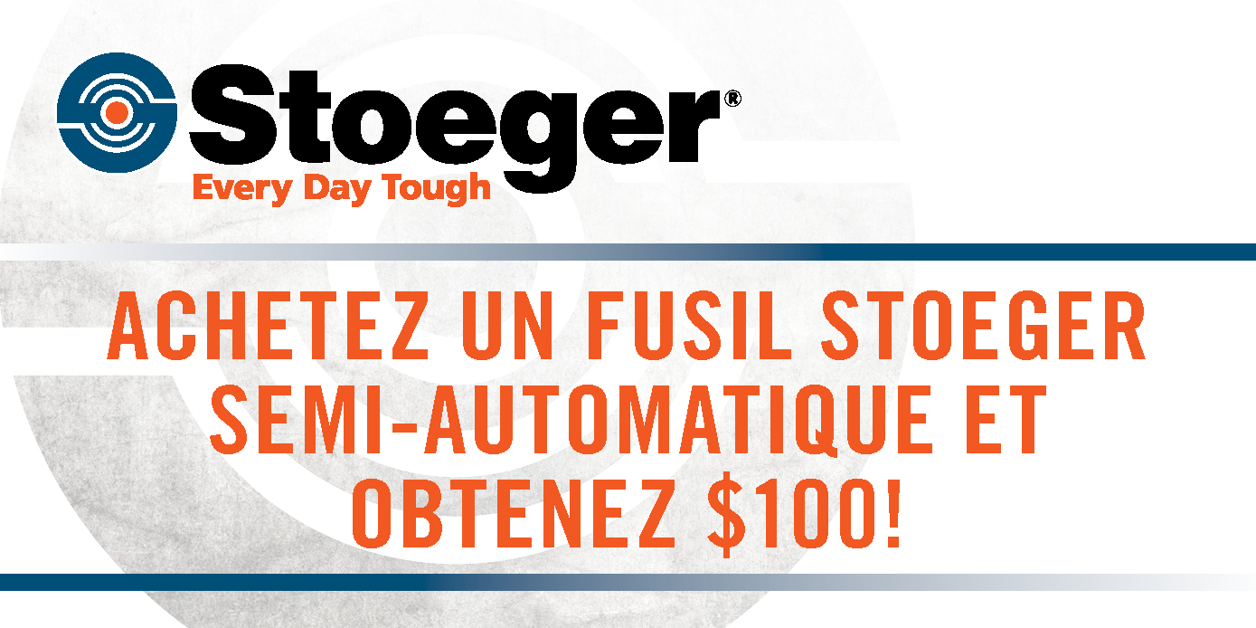 Canada Stoeger 100off Rebate 2023 Feature French