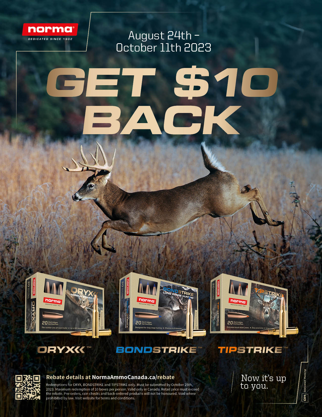 Canada Norma Ammunition Rebate Poster