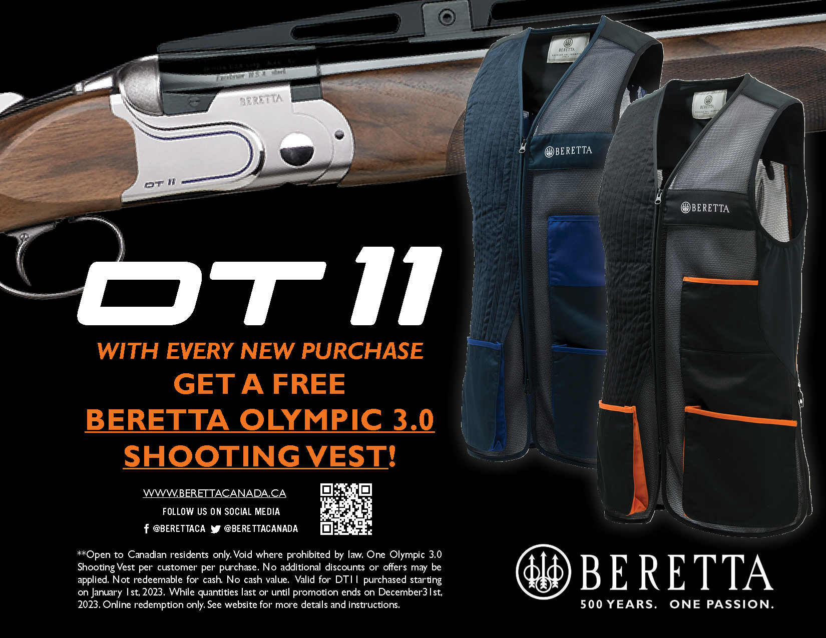 Beretta DT11 2023 Promotion Poster ACS