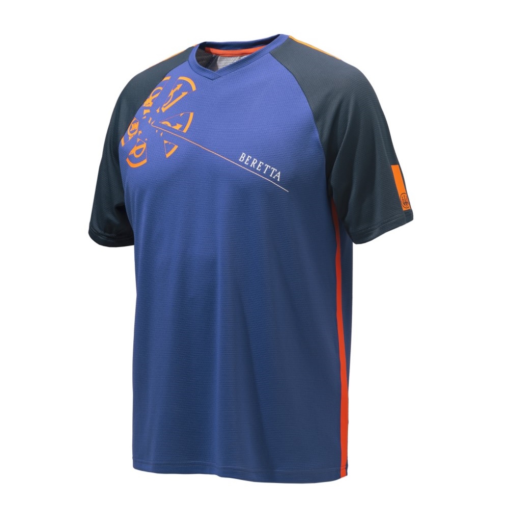 Beretta Bullseye T-Shirt – Blue Beretta – Stoeger Canada