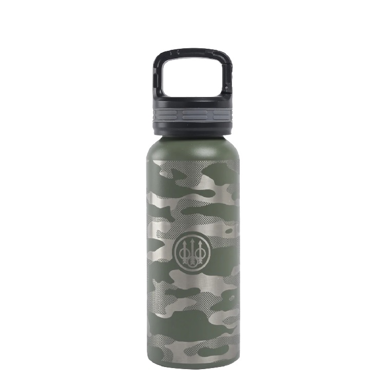 Beretta Water Bottle 16oz - Green Camo