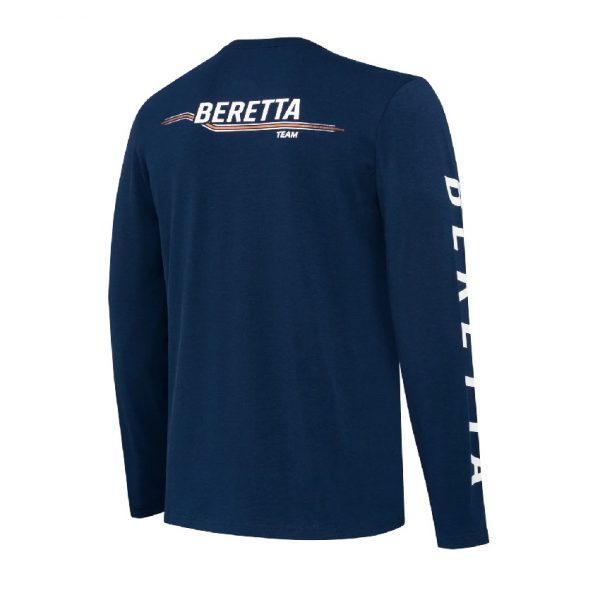 Beretta Team LS T-Shirt - Total Eclipse Blue - Image 2
