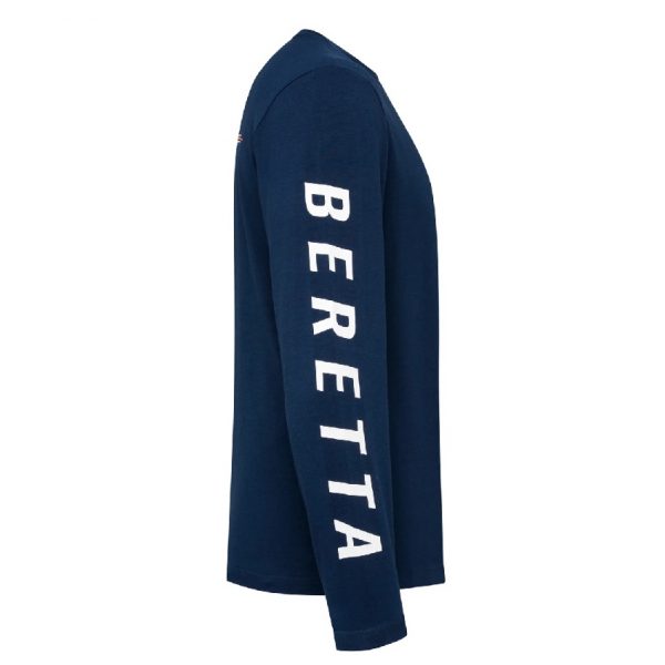 Beretta Team LS T-Shirt - Total Eclipse Blue - Image 3