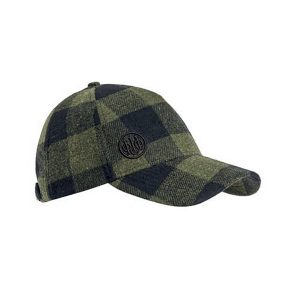 BC921T2443074F LODGE CHECKERED HAT GREEN MOSS