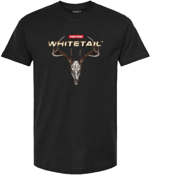 Norma Whitetail T-Shirt - Black - Image 2