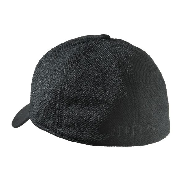 Beretta Shield Flexfit Hat - Jet Black - Image 2