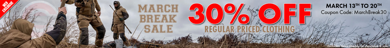 Stoeger March Break Sale 1320x165