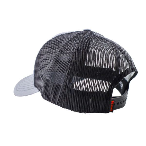 Benelli Hat - Heather Grey & Black - Image 3