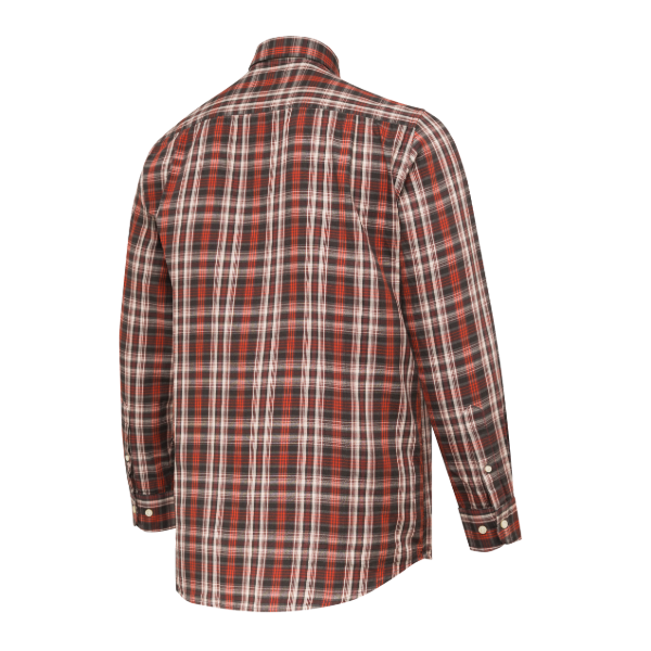Beretta Bryggen Shirt - Red Ember Check - Image 2