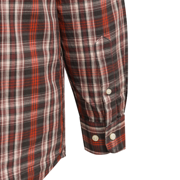 Beretta Bryggen Shirt - Red Ember Check - Image 4