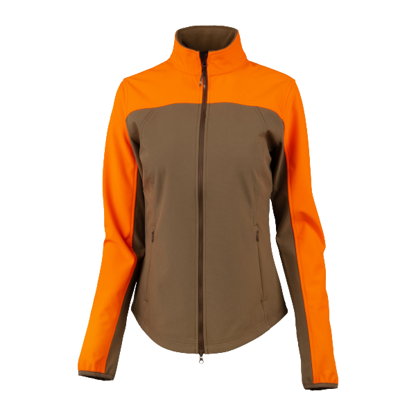 GD352T227508AR_BERETTA_JACKET_OTTER_ORANGE_WMN_FRONT